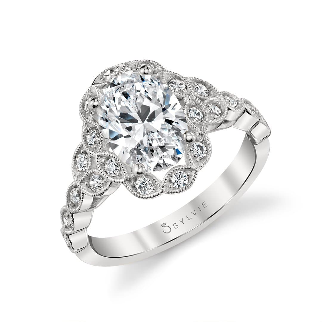Floral Engagement Rings – Raymond Lee Jewelers